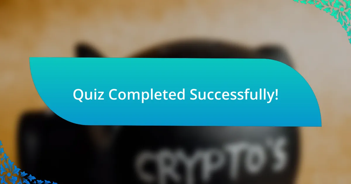 Quiz Completed Successfully!