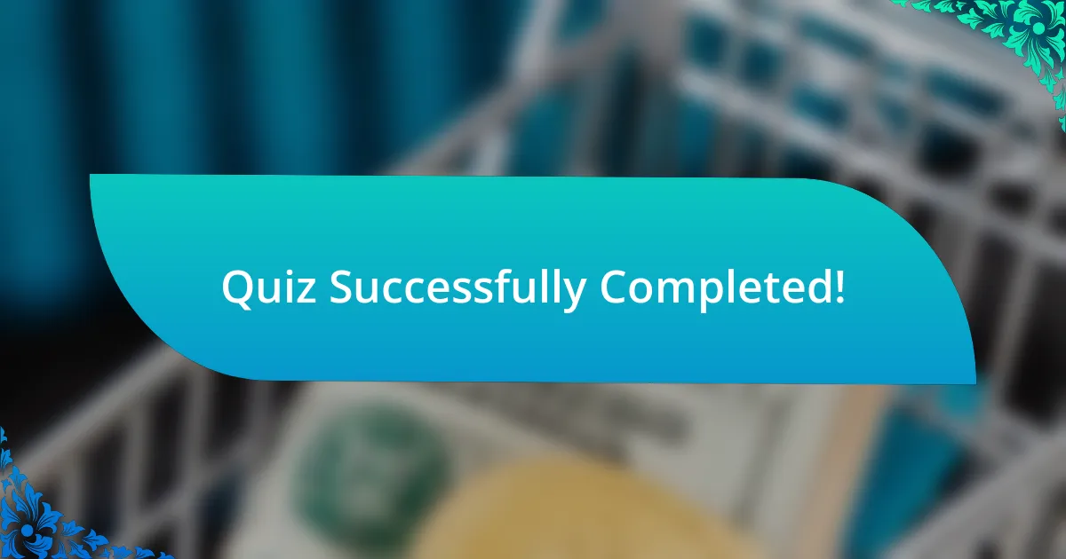 Quiz Successfully Completed!