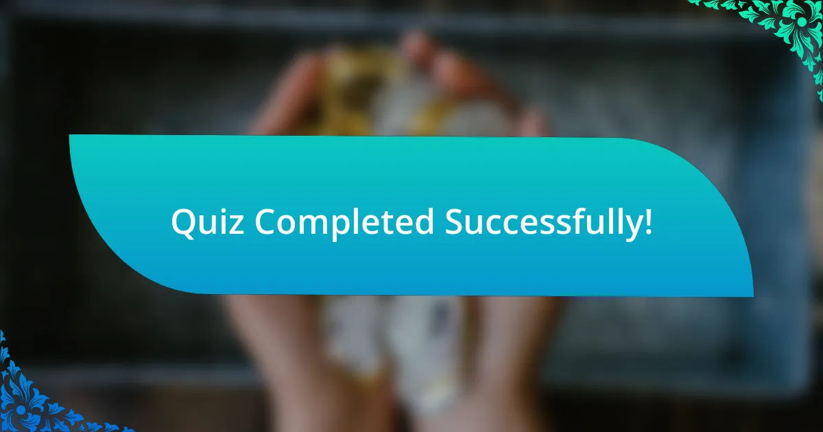 Quiz Completed Successfully!