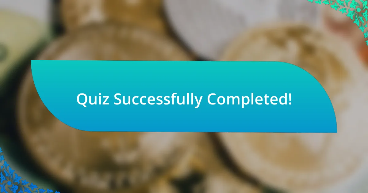 Quiz Successfully Completed!