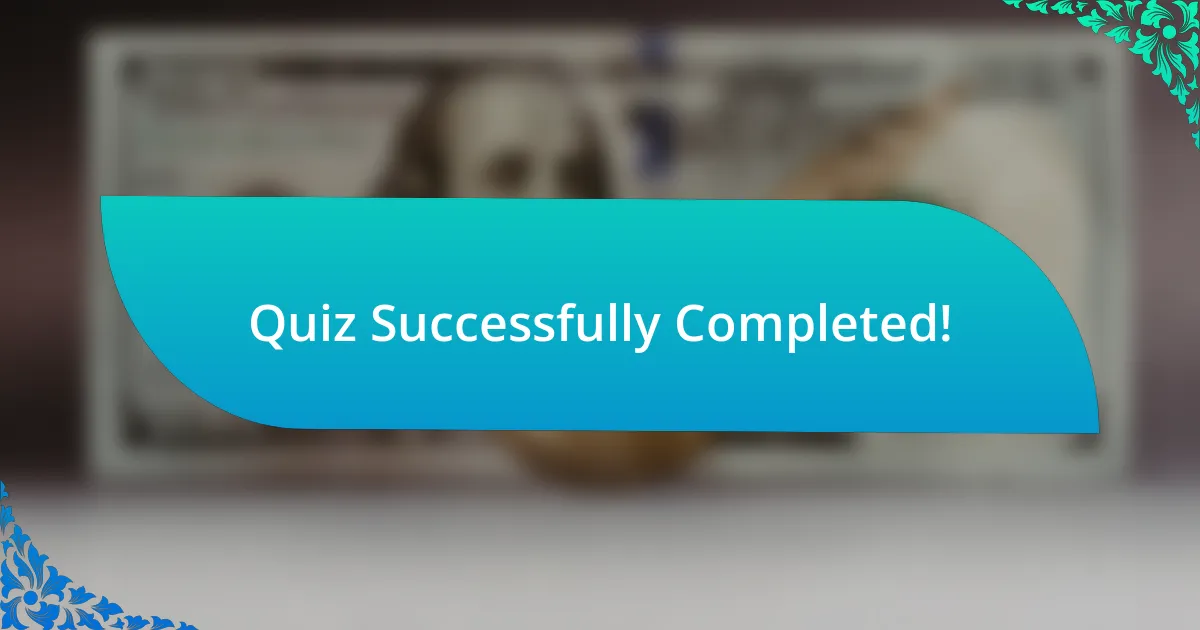 Quiz Successfully Completed!