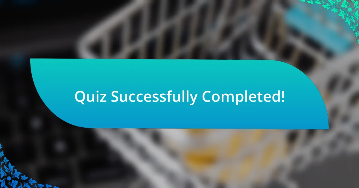 Quiz Successfully Completed!