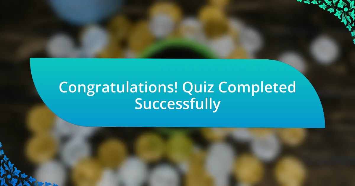 Congratulations! Quiz Completed Successfully