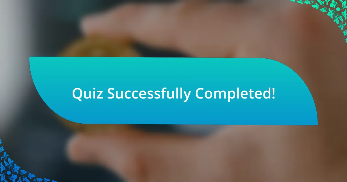 Quiz Successfully Completed!