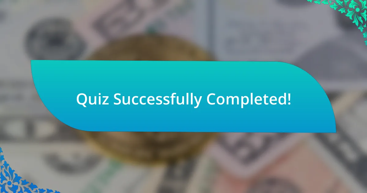 Quiz Successfully Completed!